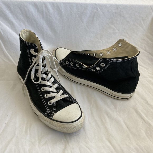 Converse Other - Converse All Stars Classic  Black Chuck Taylor High Tops Men's Size 9